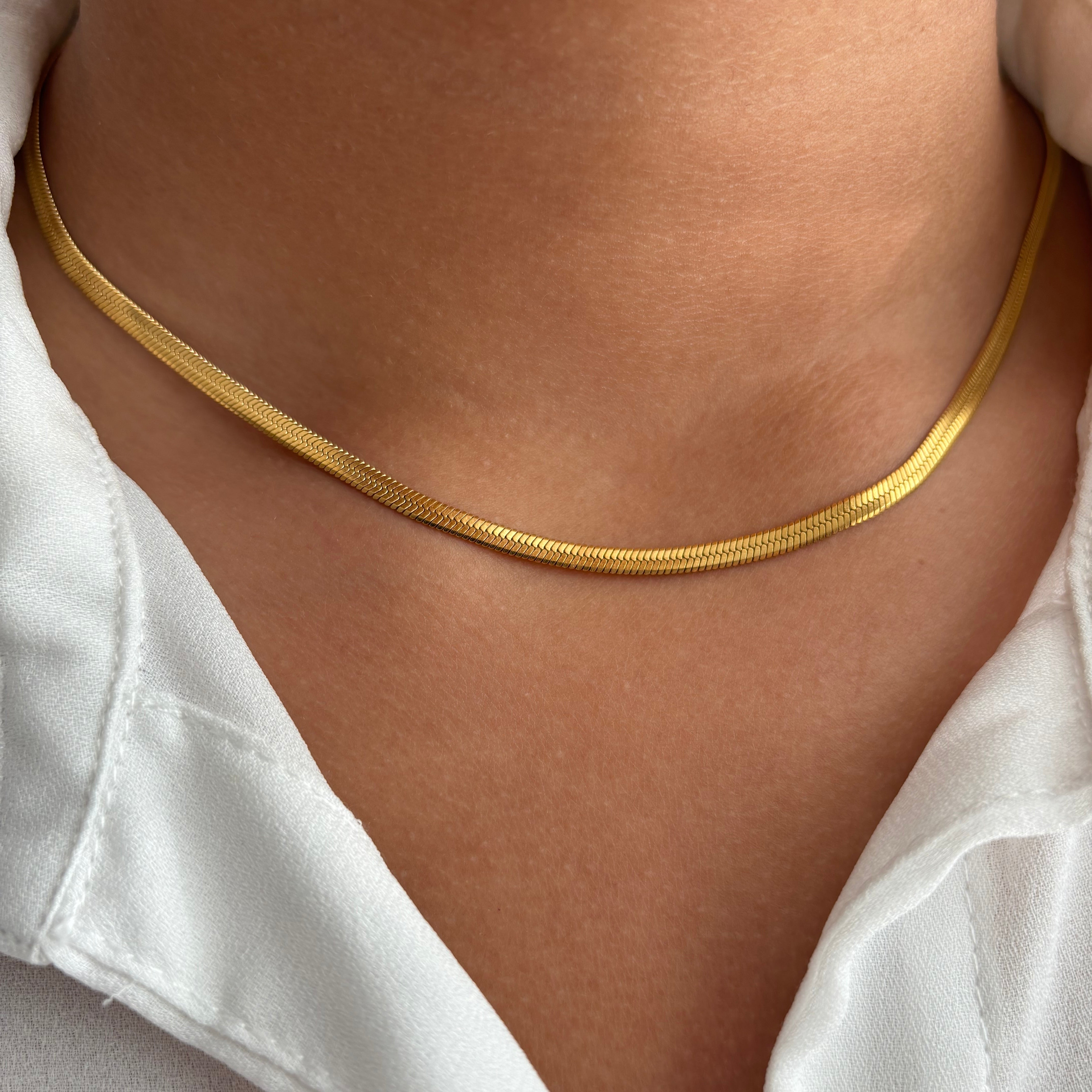 Ketting Slangenmodel 4mm