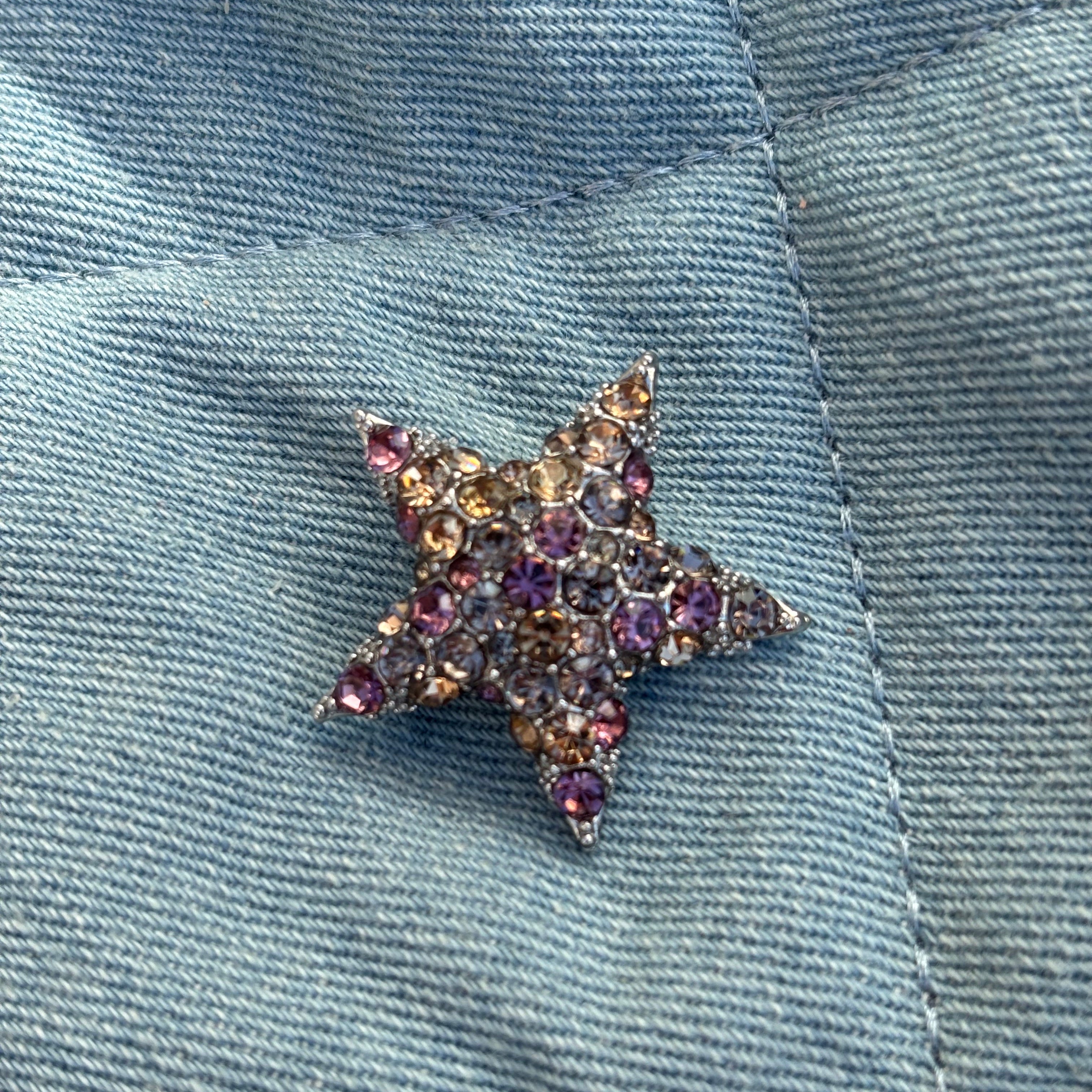 Broche Klavertje Vier Multi Colorg