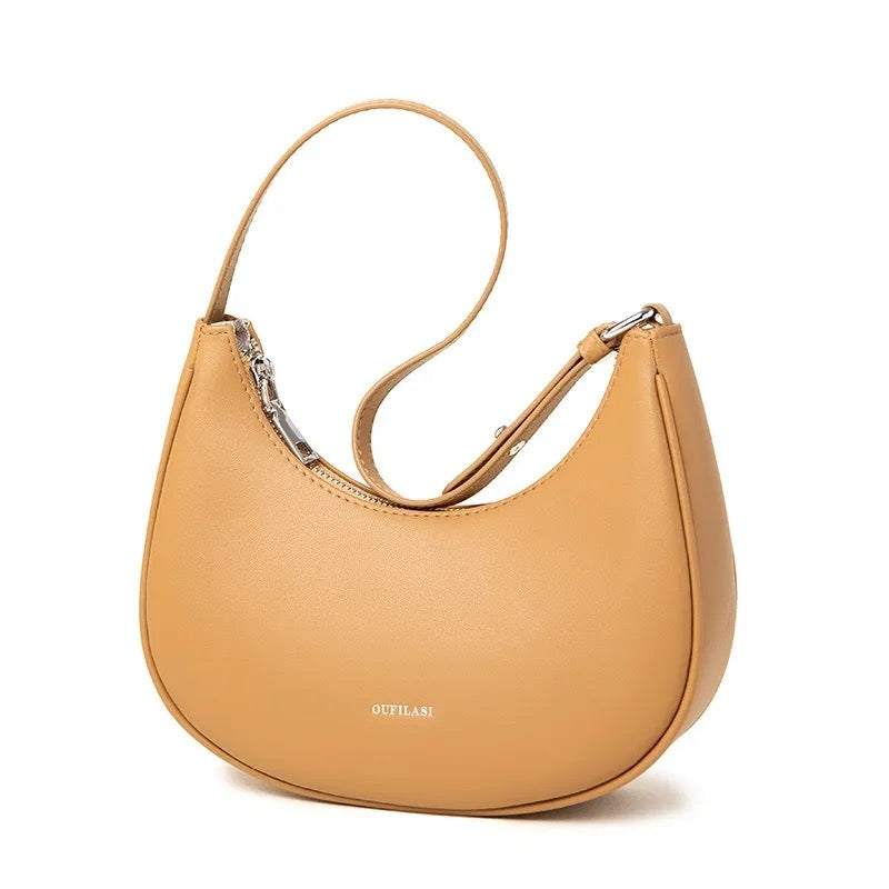 Leren Schoudertas Zwart – Tijdloos & Stijlvol