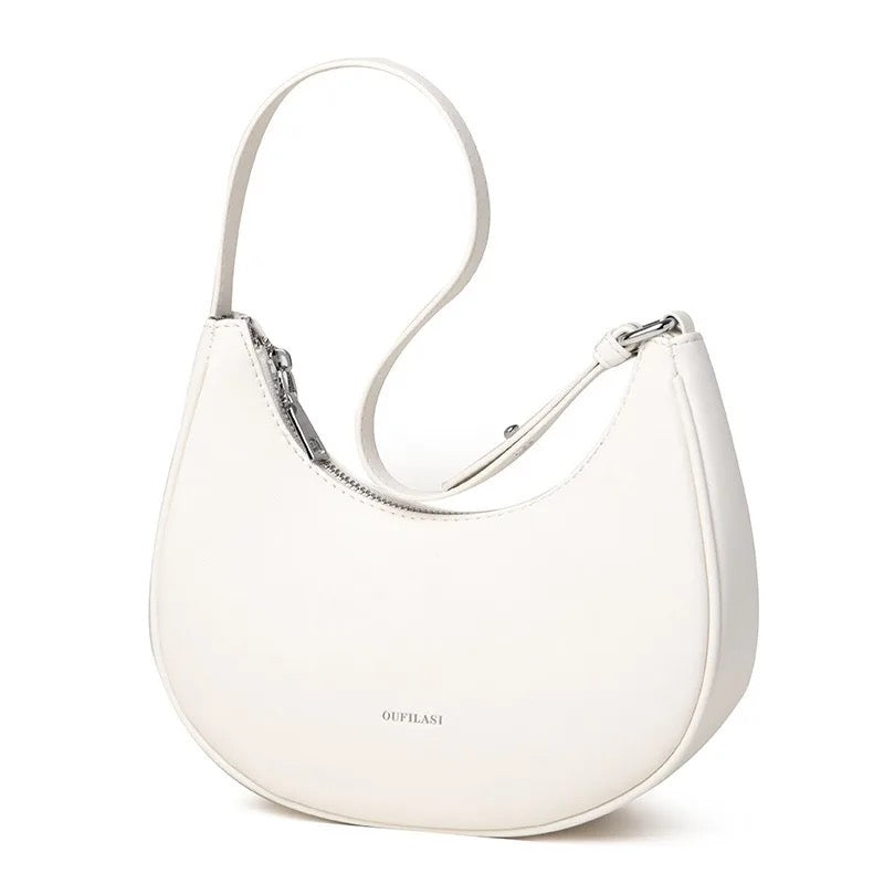 Leren Schoudertas Zwart – Tijdloos & Stijlvol