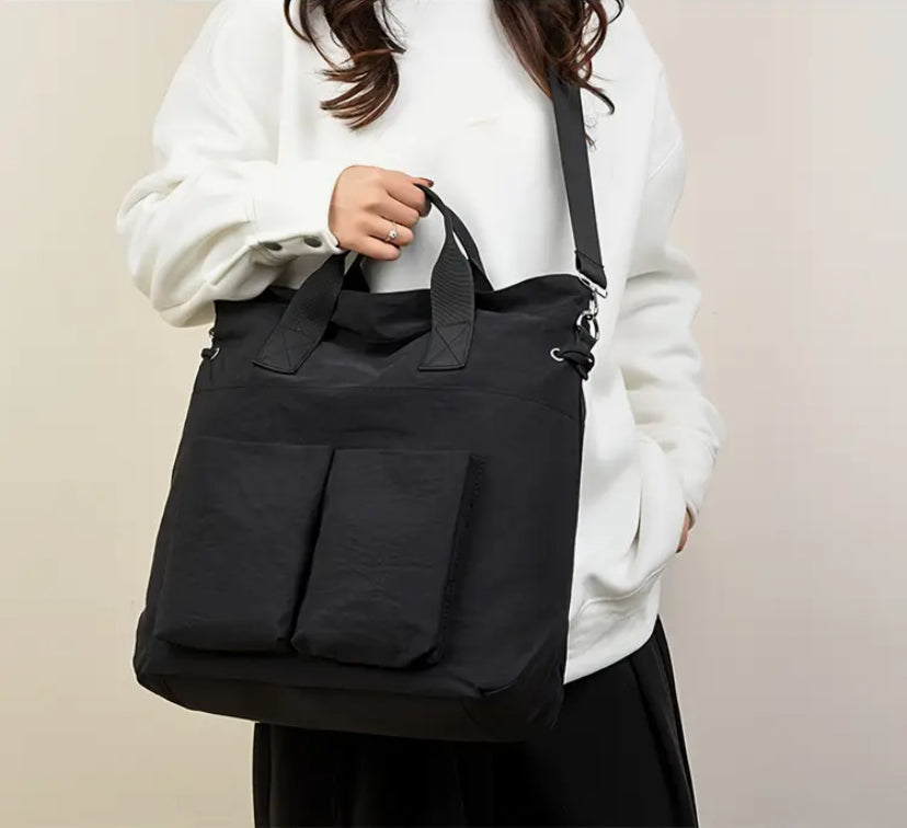 Canvas Tas Zwart Stijlvol en Praktisch