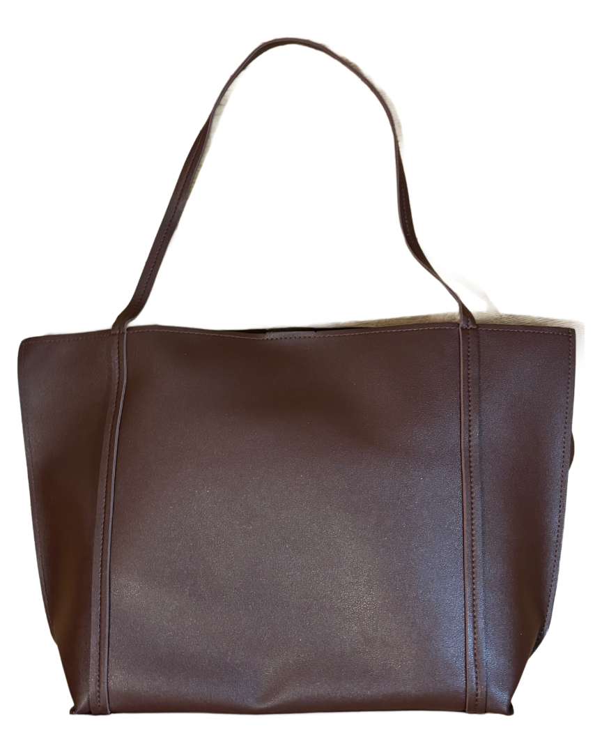 Schoudertas Donker Bruin