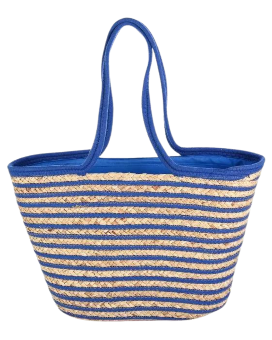 Strandtas Gestreept Blauw