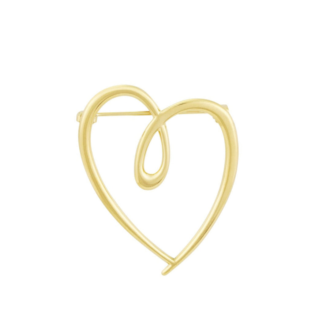 Broche Hart Goud