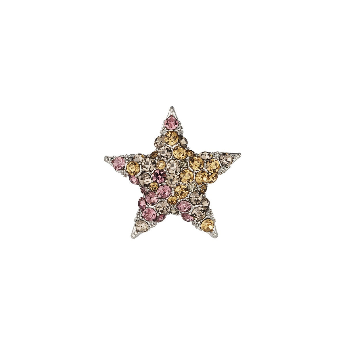 Broche Klavertje Vier Multi Colorg