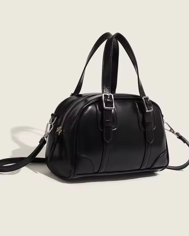 Crossbody-handtas Retro Zwart