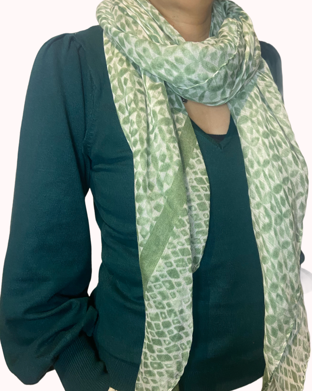Dessin print Groen